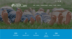 Desktop Screenshot of bayareafootcare.com